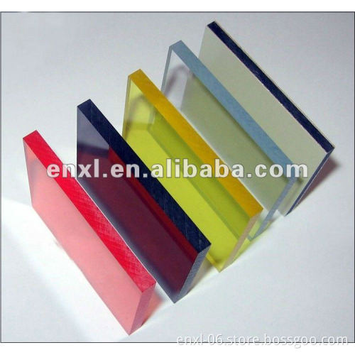 color plexiglass sheet
